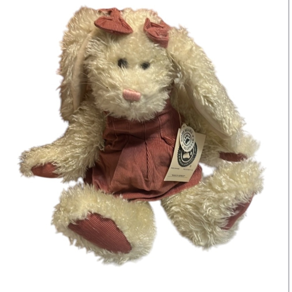 Adorable Plush Bunny with Pink Outfit - Picture 6 of 6